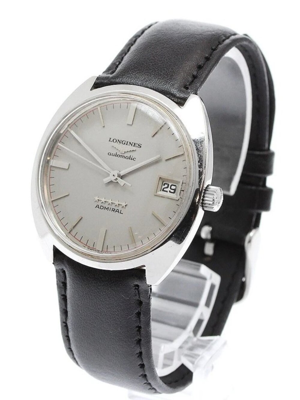 LONGINES Admiral 5 Star 15 Date gray Dial Automatic Men's Watch_965128